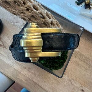 Vintage bohemian beaded belt.